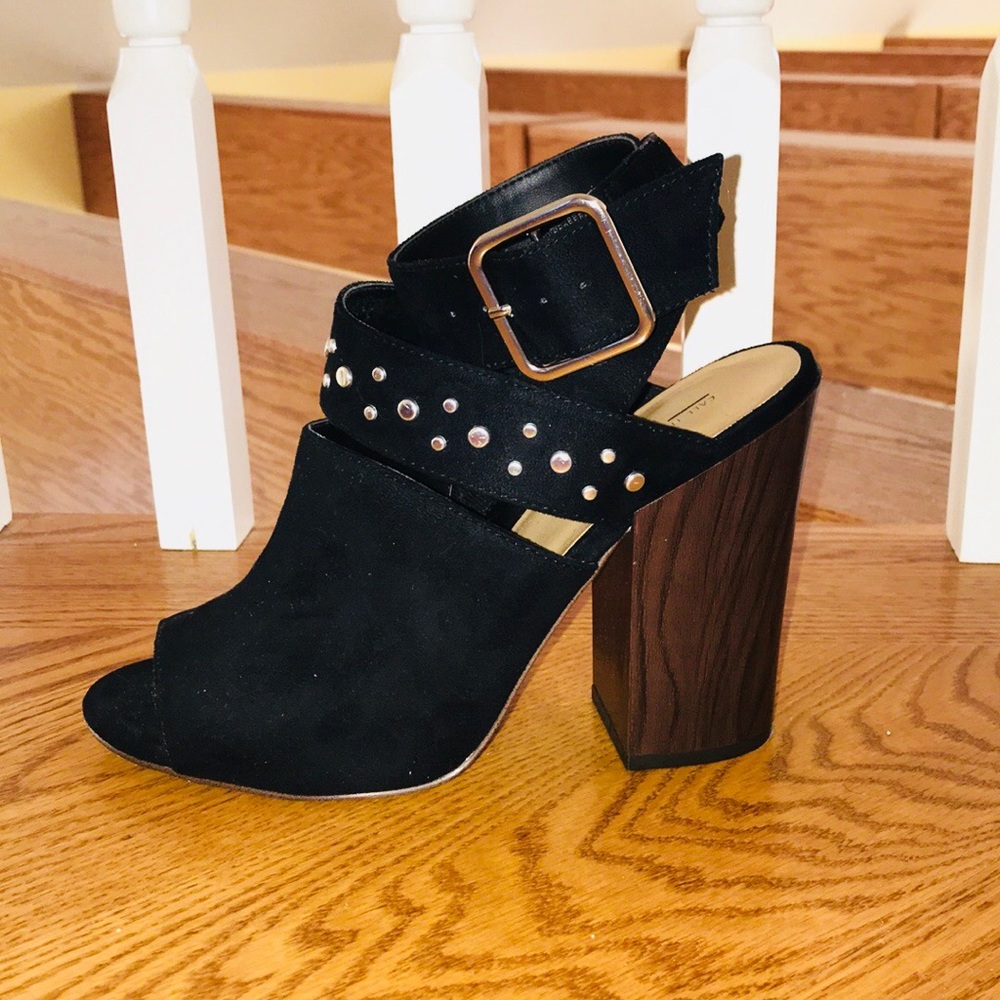 Call It Spring open-toed heels.